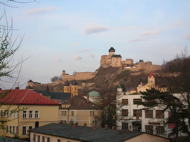 Trenčín Castle above the old town, a highlight of a European Capital of Culture with kids in 2026