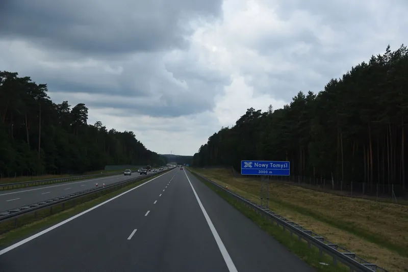 Restauracja przyjazna dzieciom w podróży: autostrada A2 w Wielkopolsce latem